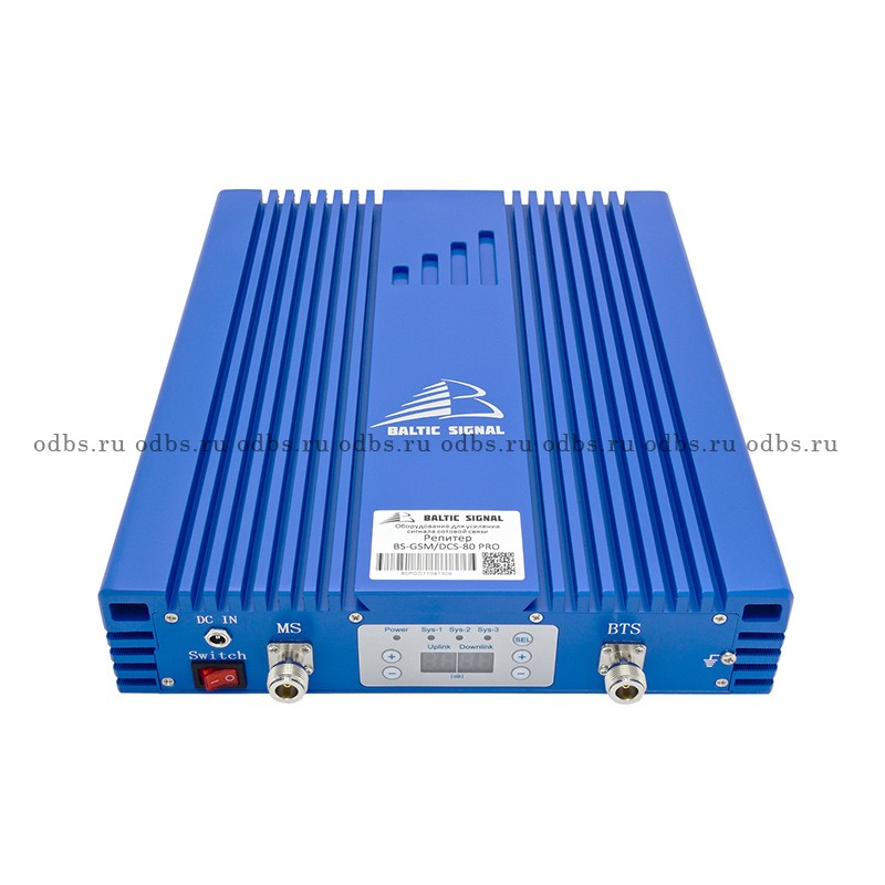 Репитер Baltic-Signal GSM/DCS-80 PRO (900/1800 МГц, 80 дБ, 2000 мВт) - 1