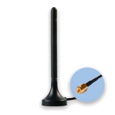 Антенна GSM-06-01, SMA, 7 dBi, 2м каб, 245мм, магнит - 1