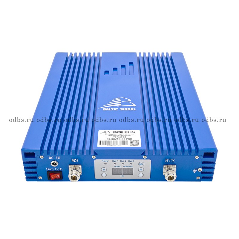 Репитер Baltic-Signal 3G/4G-80 PRO (2100/2600 МГц, 80 дБ, 1000 мВт) - 1