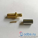 Разъем SMA-female для кабеля 5D-FB (Обжимной) / S-111/5D